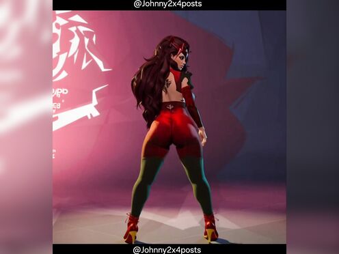 Marvel Rivals Girls Twerk Session