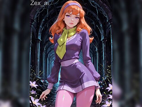 Daphne - Scooby-Doo (Zex_AI - merge 1)