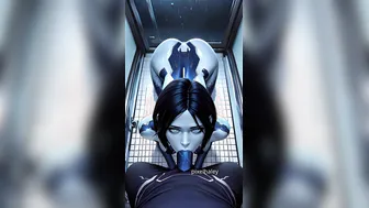 Cortana POV Blowjob