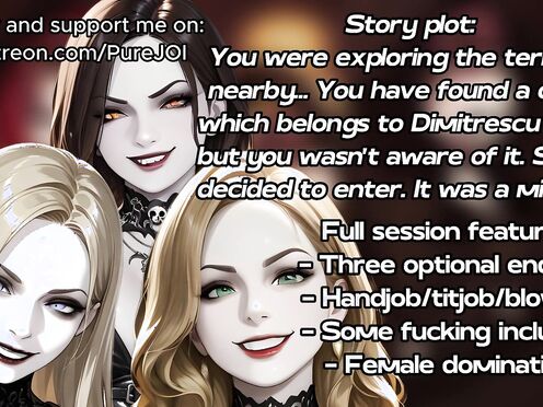 Survive Dimitrescu's rough sex female competition (Sex JOI)