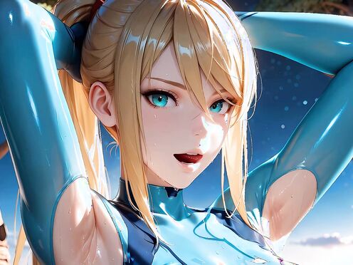 Samus looks so... Delicious