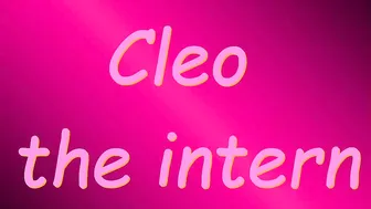 cleo the intern