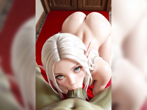 Blowjob from Elf