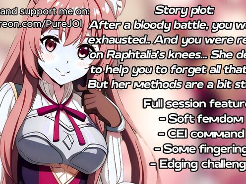 Relax your muscles and accept Raphtalia's deep love (Fingering JOI)