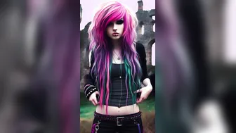 Hot Scene Girl Lifting Up Her Shirt AI