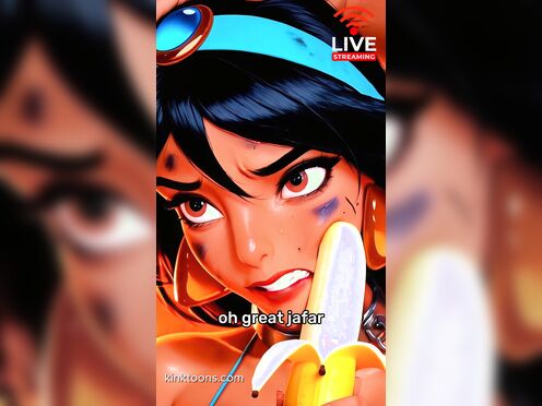 Princess Jasmine in Banana Prison 4K (Kink Toons)