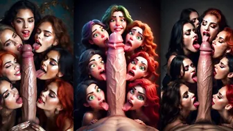 For onlygirlsmusic, HD, 60fps, Harem Girls PMV