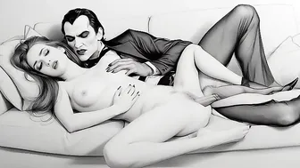 dracula fucking beautiful lady on sofa
