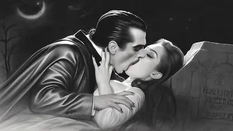 dracula kissing babe